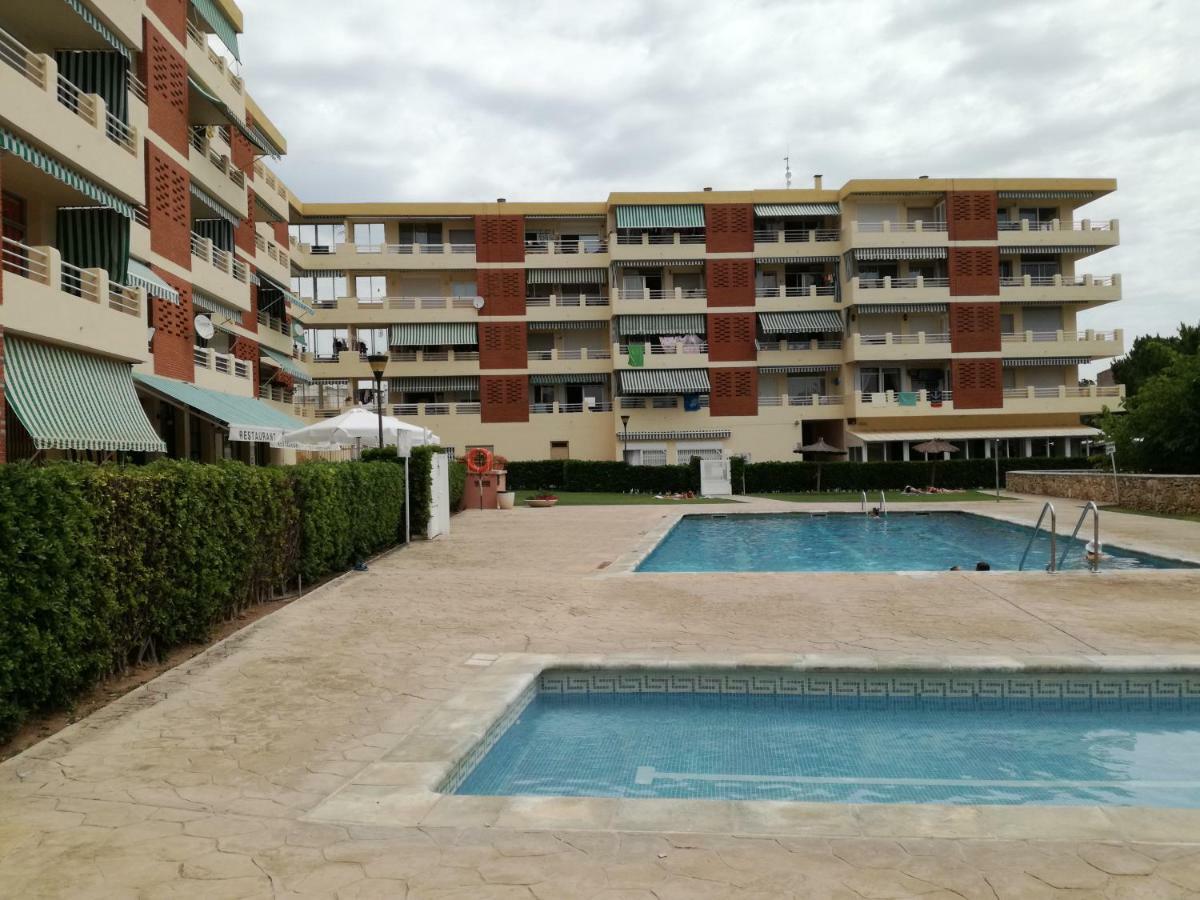 Apartamento Atico primer linea de mar con piscina Sant Carlos de la Ràpita Exterior foto